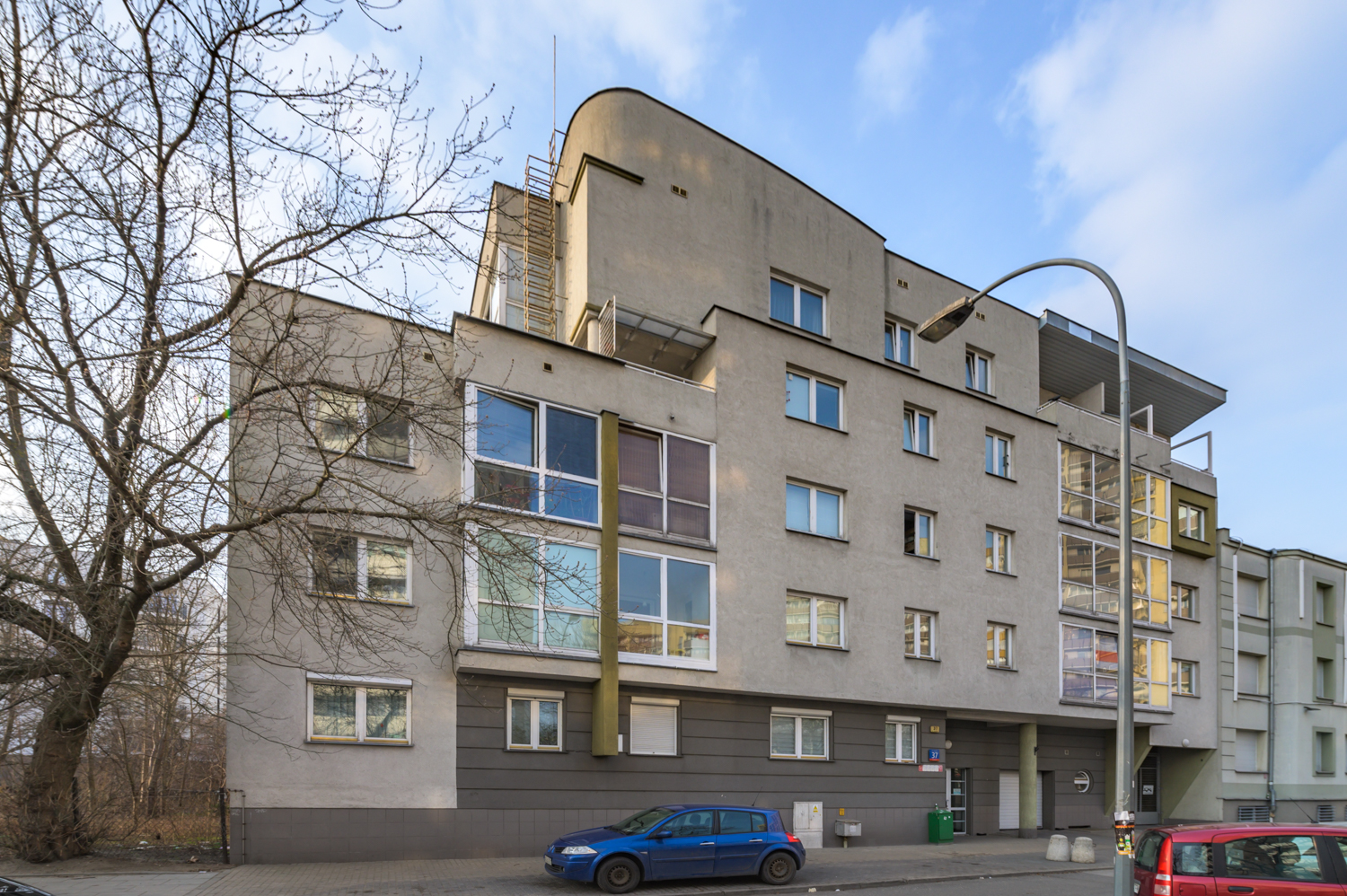 Zdjęcie architektury budynku Budynek mieszkalny